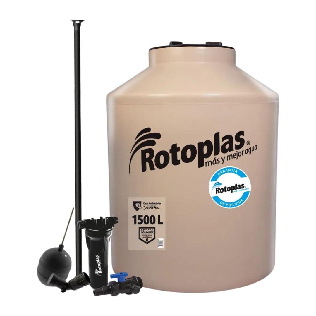 TANQUE ELEVADO ARENA 1500 LT. ROTOPLAS
