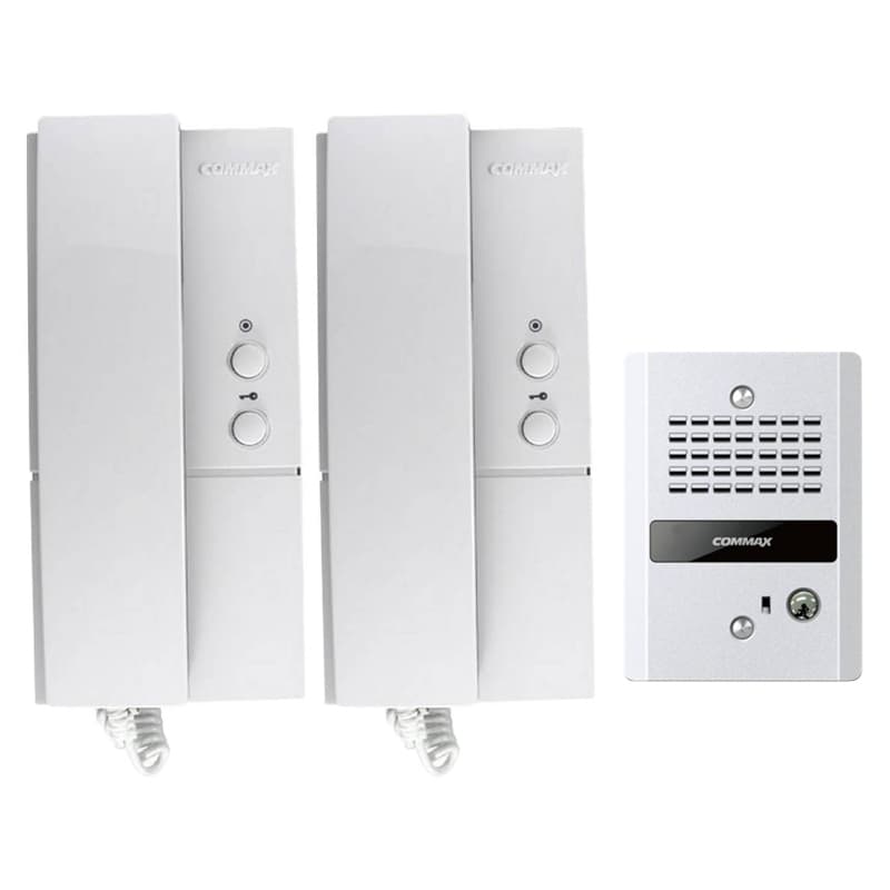 2 INTERCOM PORTERO DECORATIVO CHICO DP-LA01/DR-2G COMMAX