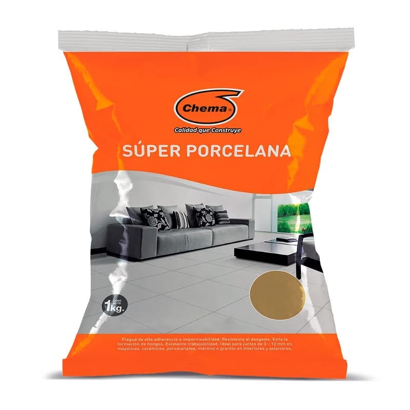 PORCELANA CHOCOLATE 1 KG CHEMA