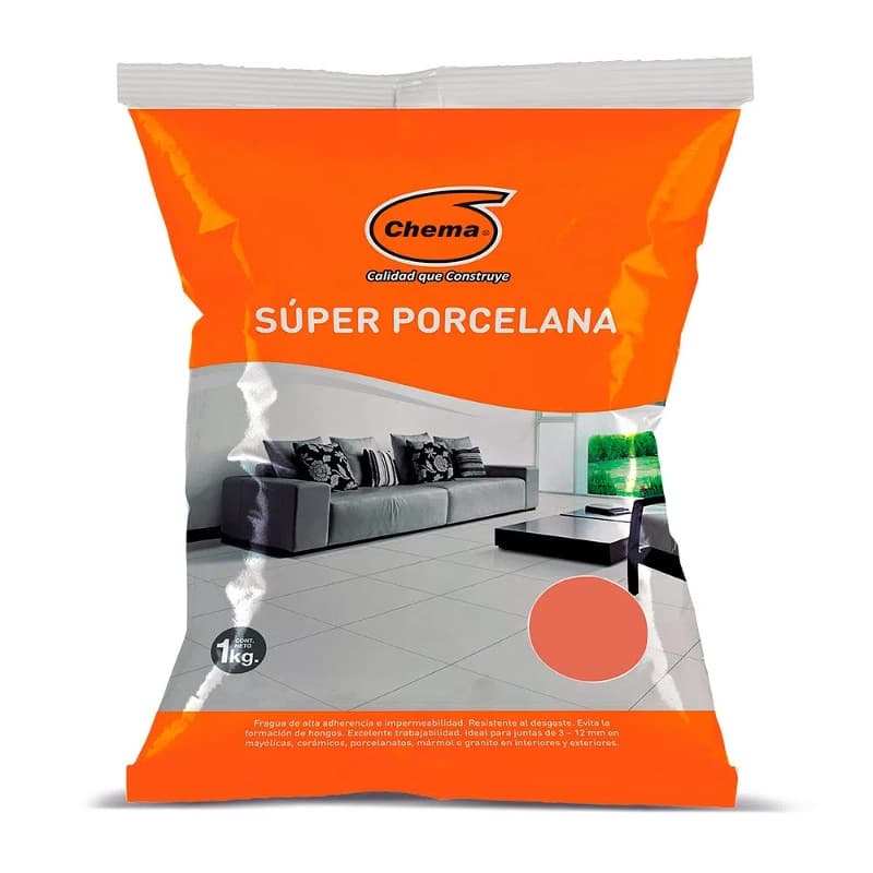 PORCELANA CREPUSCULO 1 KG CHEMA
