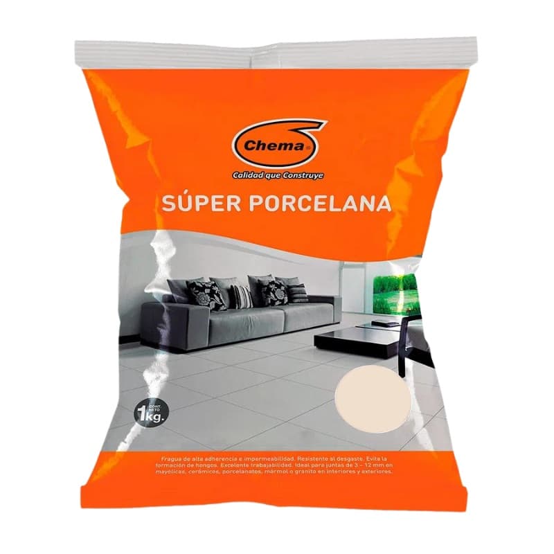 PORCELANA HUESO 1 KG CHEMA