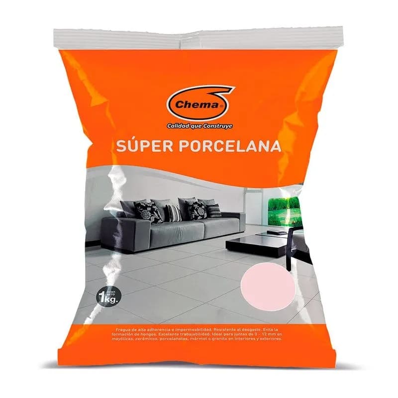 PORCELANA MARFIL 1 KG CHEMA